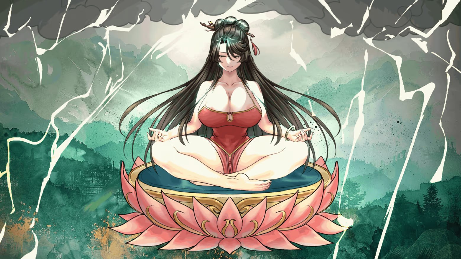 [国产RPG/国风神作]绯月仙行录 v1.2933 官中步兵版+6DLC+全CG存档[/夸克]【20261011】 游戏截图 2