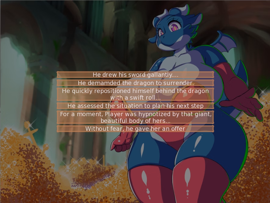 巨乳龙娘老婆（Dragon Waifu）v1.0 精翻汉化 游戏截图 3