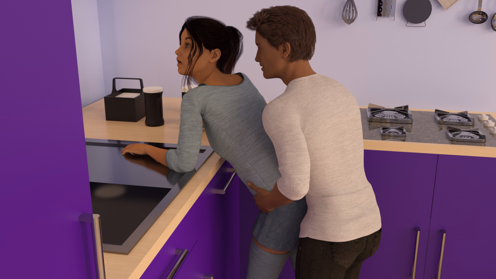 塑造她的未来:同居调教(Shaping Her Future)v1.0 精翻汉化 游戏截图 3