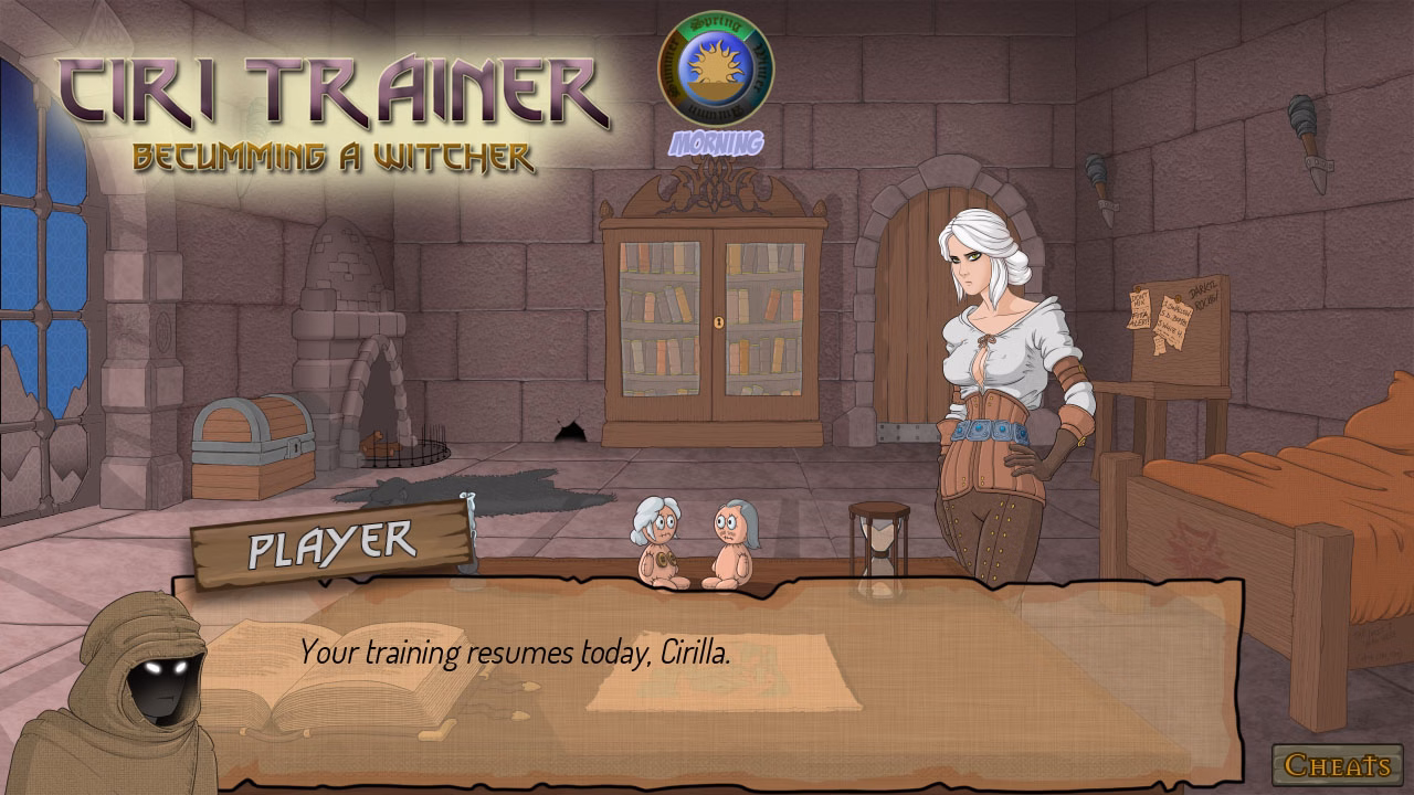 希里调教:猎魔人少女的堕落养成(Ciri Trainer)Ch. 5 v1.0 Beta 精翻汉化 游戏截图 3