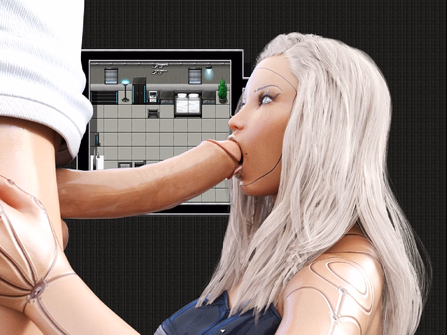 机械爱抚：触碰重制版（Robot's Touch Unofficial Ren'Py Port）Unknown 精翻汉化 游戏截图 5