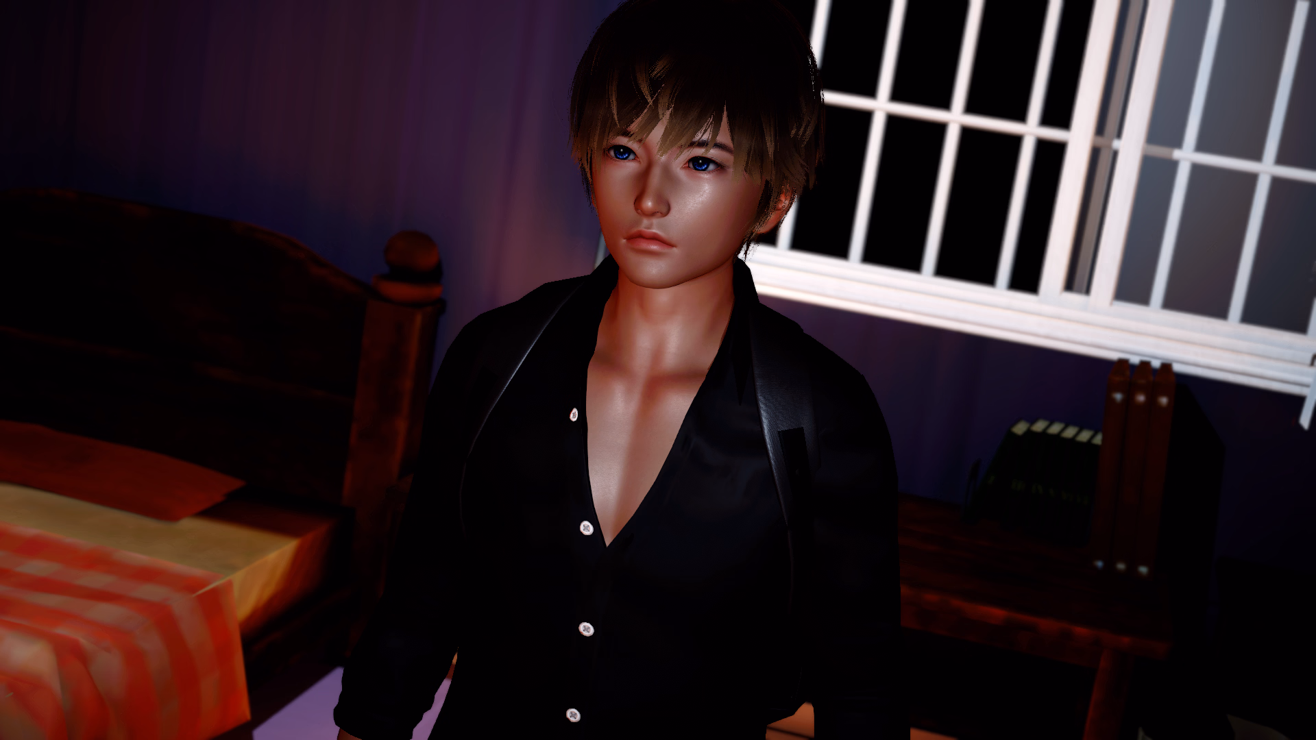 窃贼的月下奇遇：意外的沦陷（Moonlight Encounter）v0.1 精翻汉化 游戏截图 2