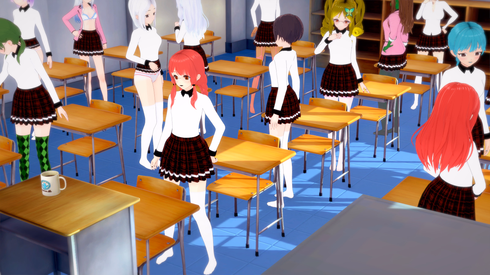 索菲亚的秘密筹款：女学生的私密写真（Sofia Needs Money）v0.2 精翻汉化 游戏截图 5
