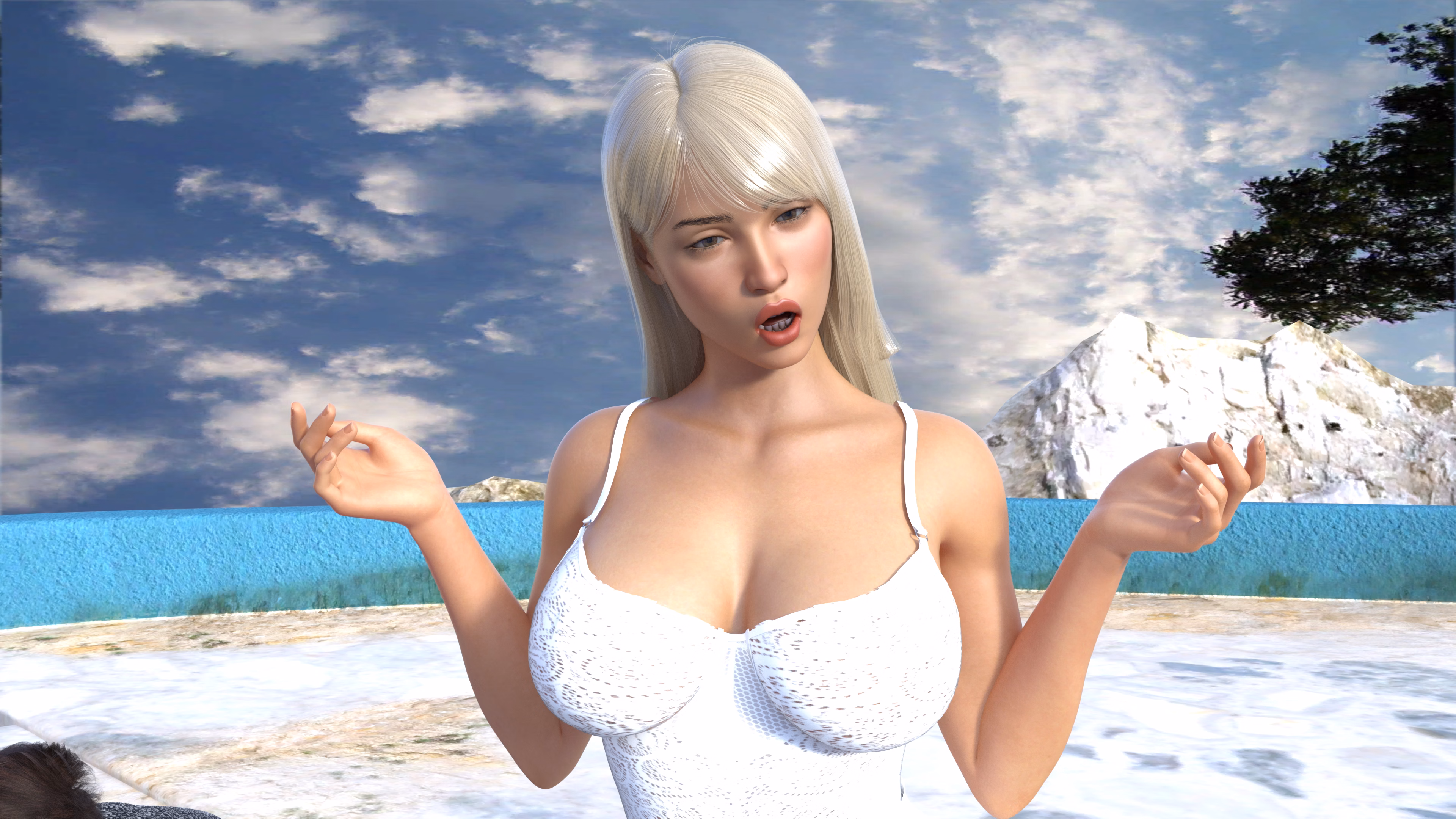 阳光海岛：人妻的堕落抉择（Island Sun）v0.1 精翻汉化 游戏截图 4