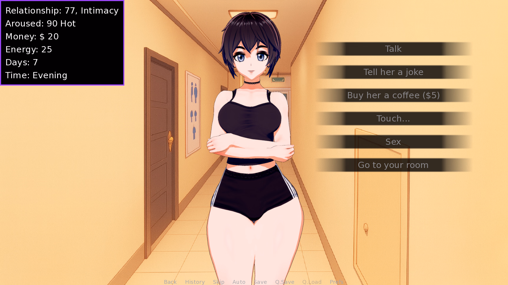 丰臀哥特女邻居的诱惑(My Neighbor Is a Goth with a Big Ass)Prototype 精翻汉化 游戏截图 3