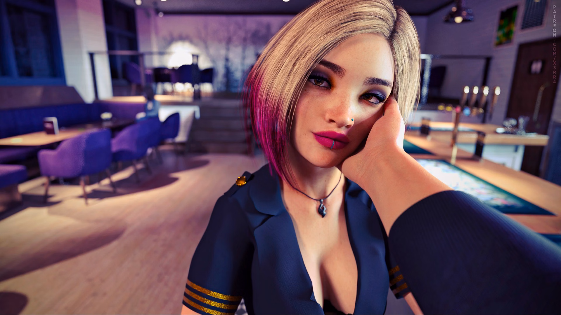 空姐咪咪:制服诱惑(Stewardess Mimi)Final 精翻汉化 游戏截图 3