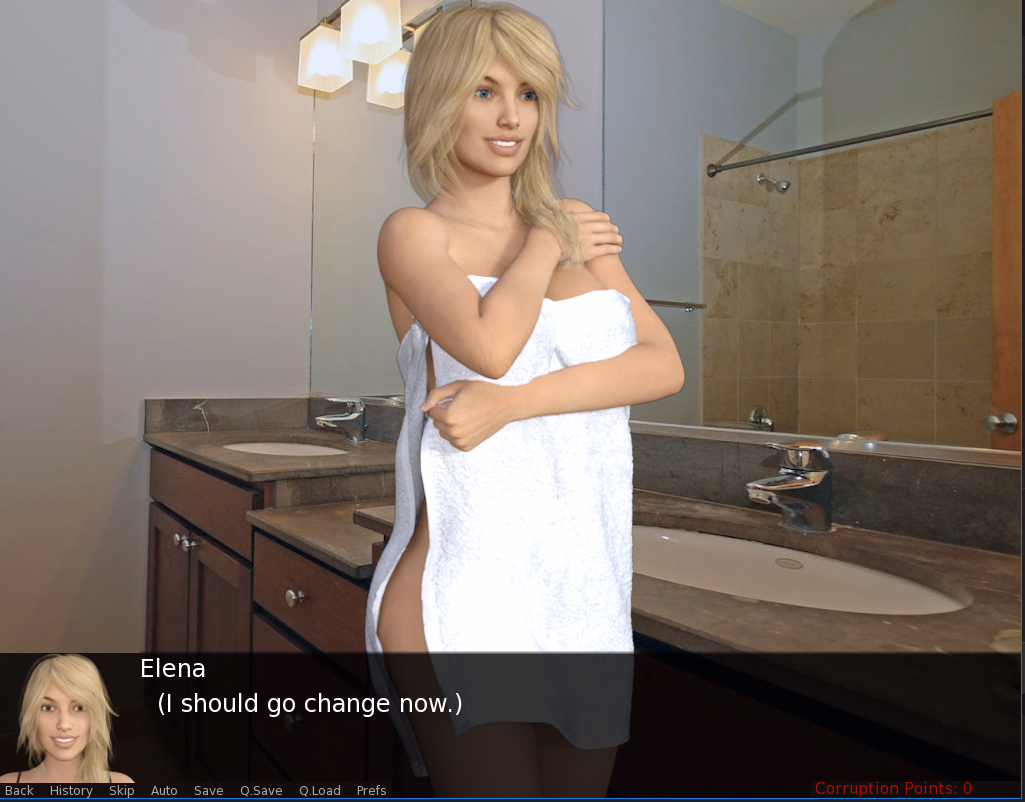 欲望人生：埃琳娜的沉沦（Elena's Life Ren'Py Unofficial Remake）v0.33 精翻汉化 游戏截图 2
