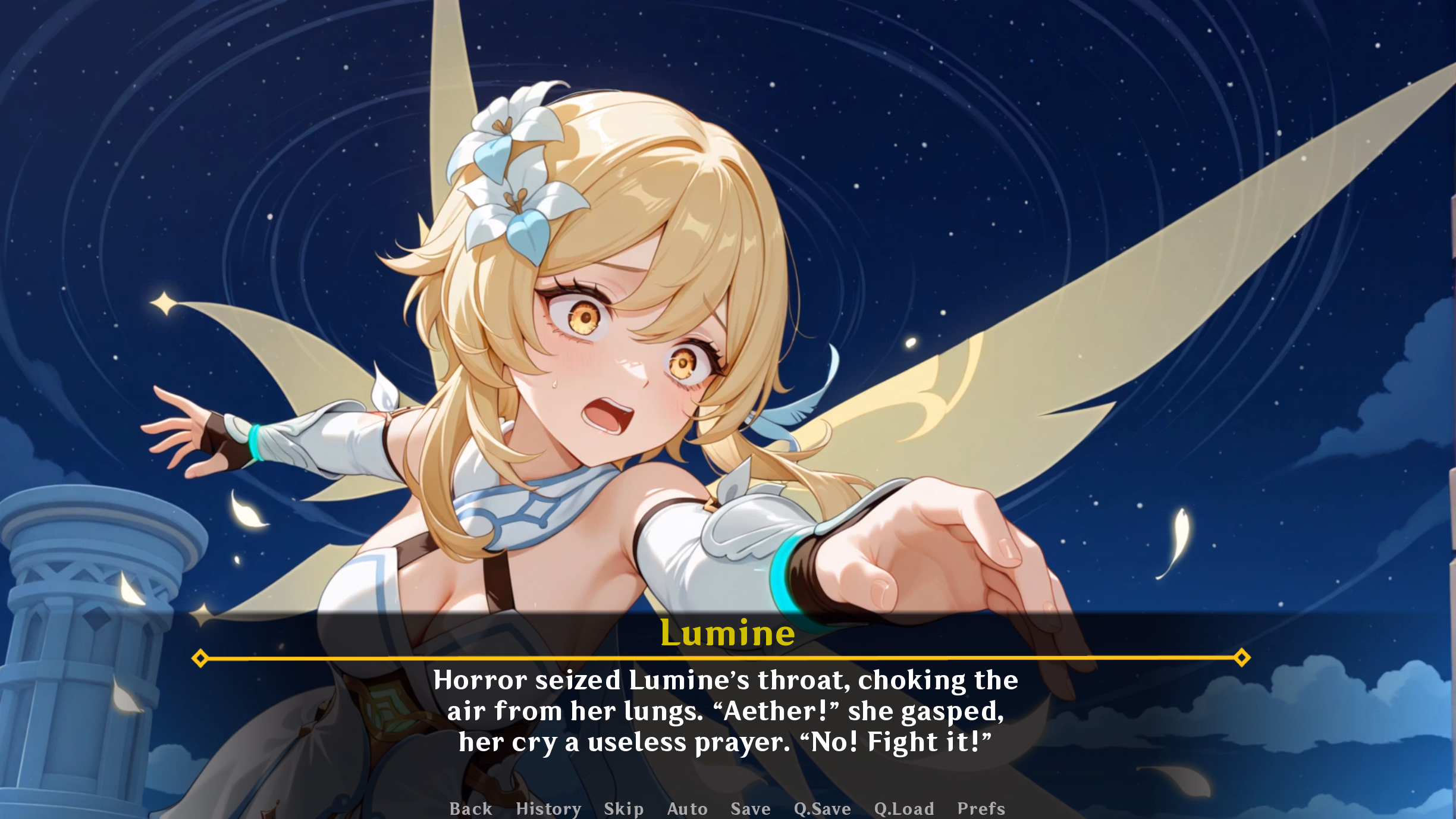 吞噬原神：荧妹的异星胃袋（Vorish Impact）v0.5 精翻汉化 游戏截图 7