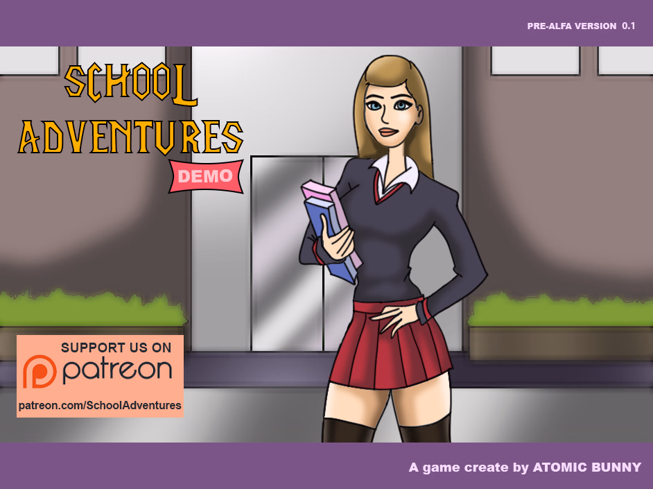 校园冒险:青春期的欲望探索(School Adventures)v0.1 精翻汉化 游戏截图 2
