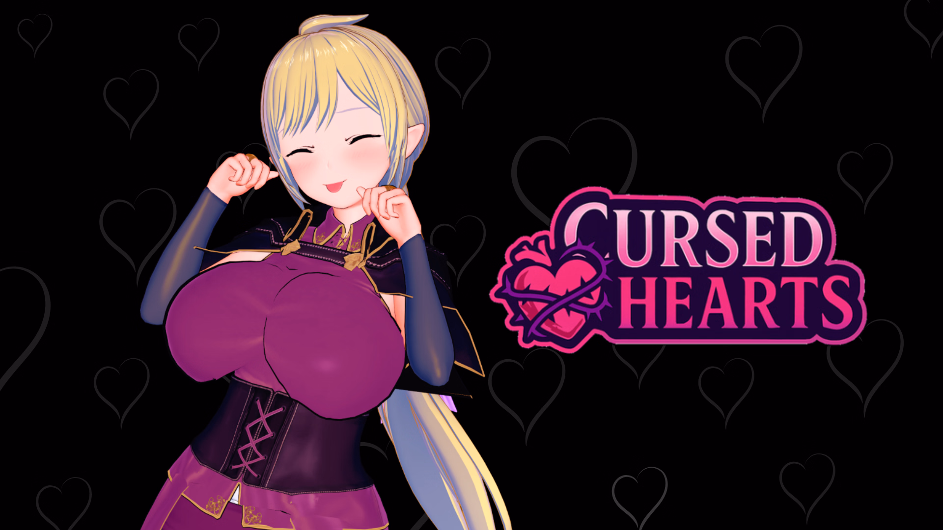 诅咒之心：魔物娘播种（Cursed Hearts）v1.1 精翻汉化 游戏截图 1