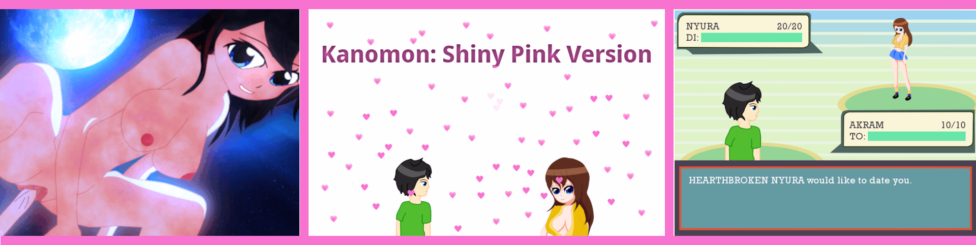 卡诺蒙：粉色诱惑（Kanomon: Shiny Pink Version）v1.0 精翻汉化 游戏截图 1