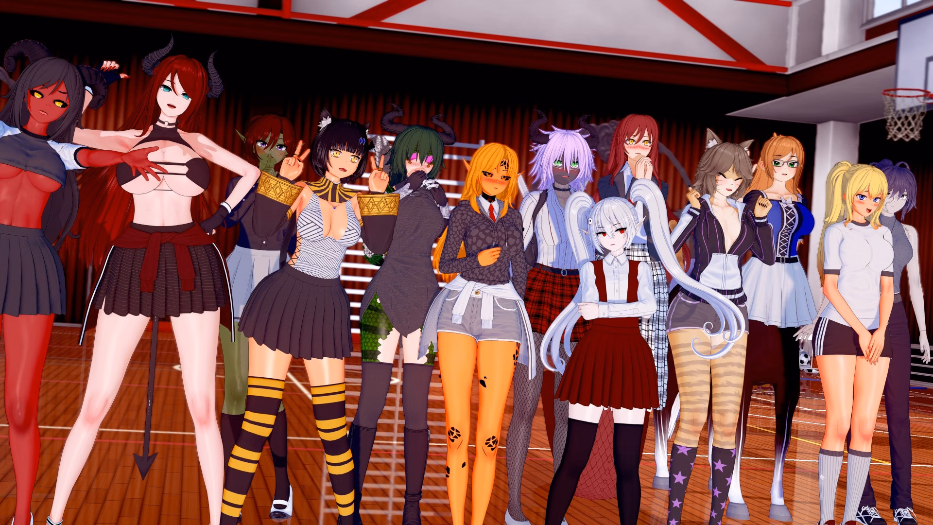 欲望魔物娘：人魔共存的奇幻后宫（Lust Monster Girls）v0.01 精翻汉化 游戏截图 7