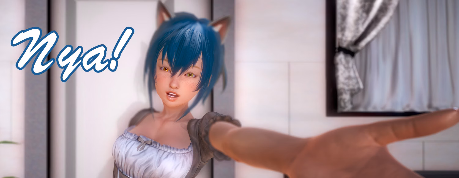 喵！猫娘的意外造访（Nya!）v1.0 Final 精翻汉化 游戏截图 1