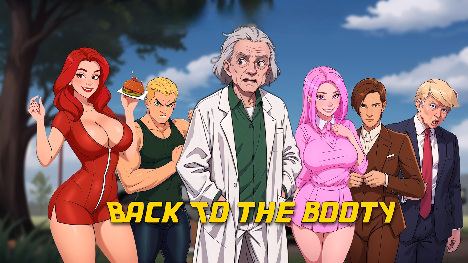 穿越美臀:1985年的香艳冒险(Back to the Booty)v0.203 精翻汉化 游戏截图 1