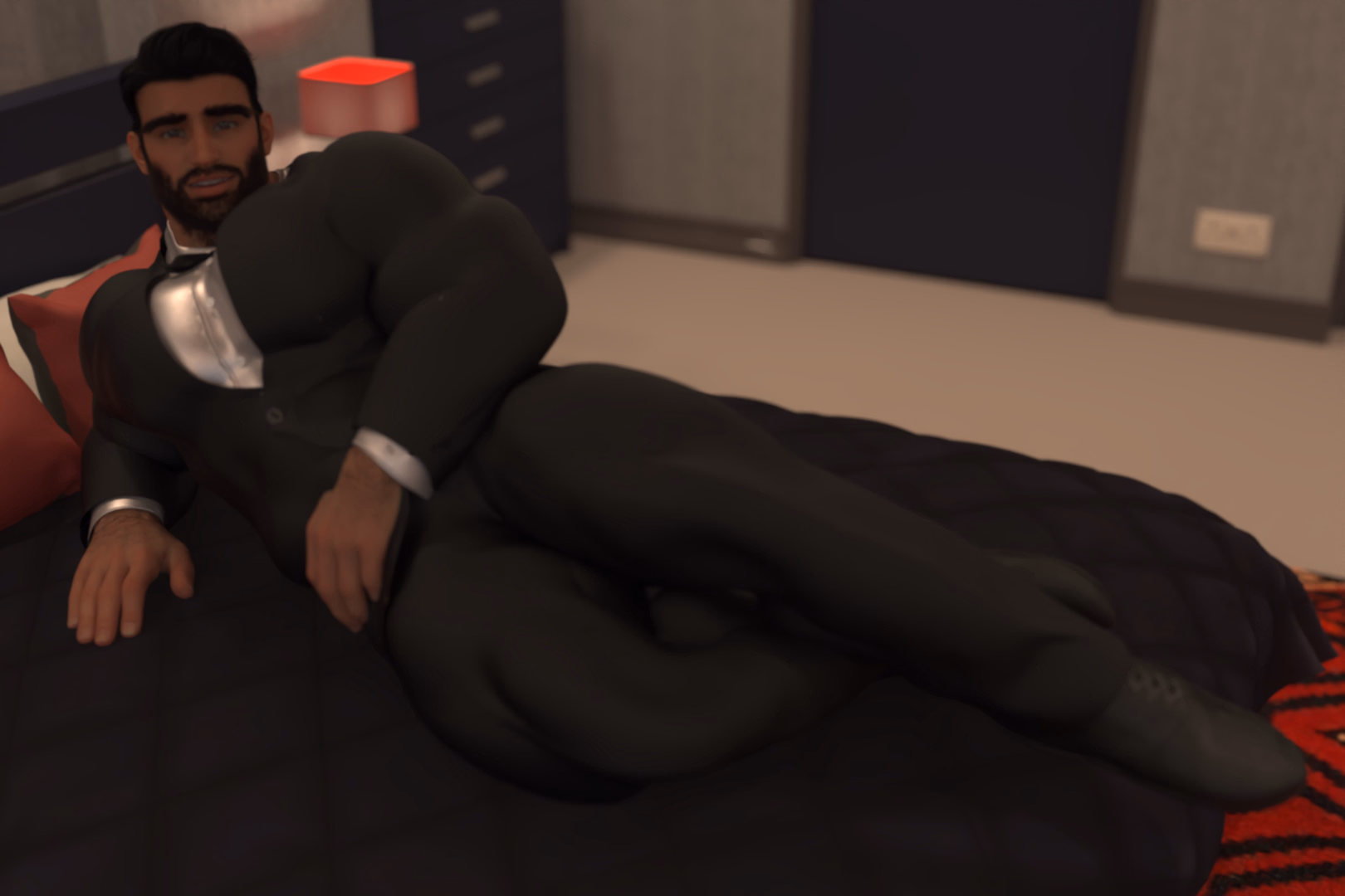 我的肌肉猛男老师：私密辅导（My Himbo Sensei: Chapter One）v1.03 精翻汉化 游戏截图 2
