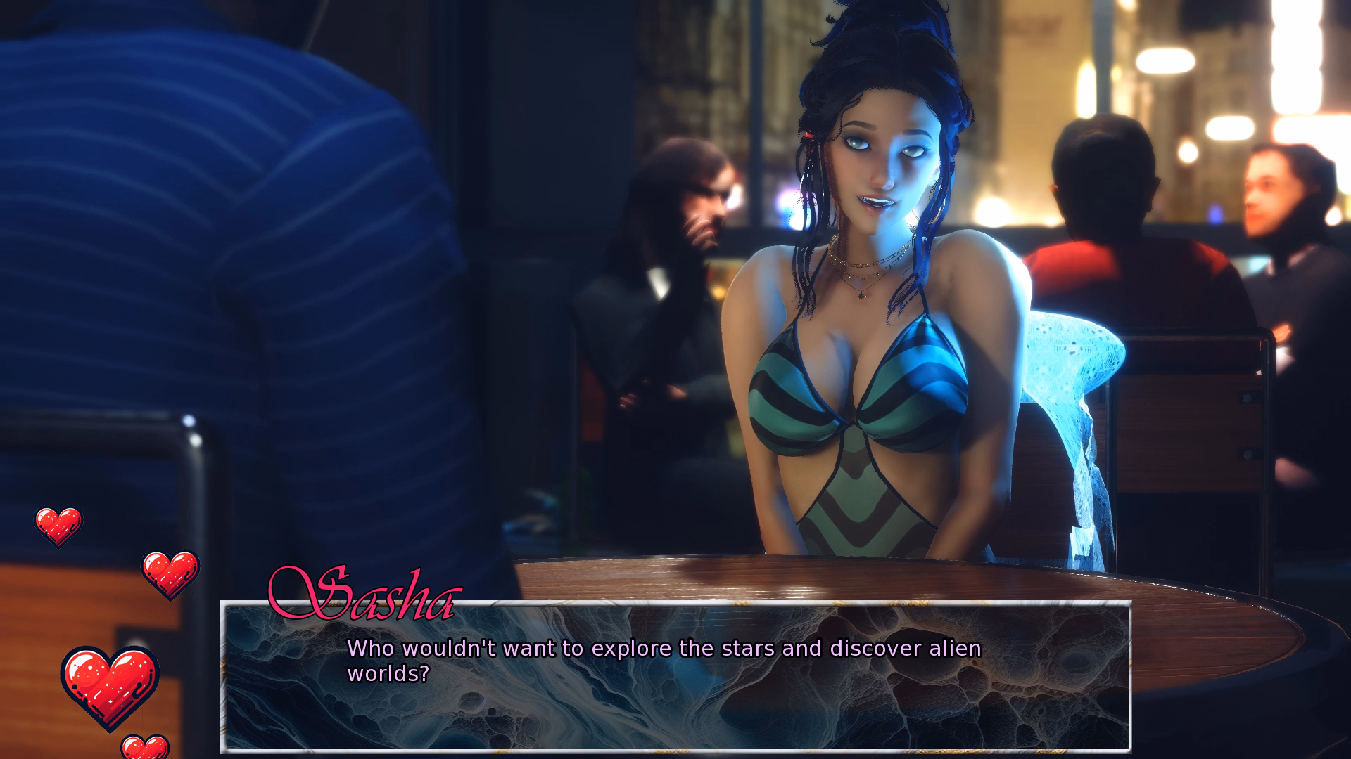 约会游戏:征服萨莎(Dating Game: Sasha)v1.0 精翻汉化 游戏截图 4