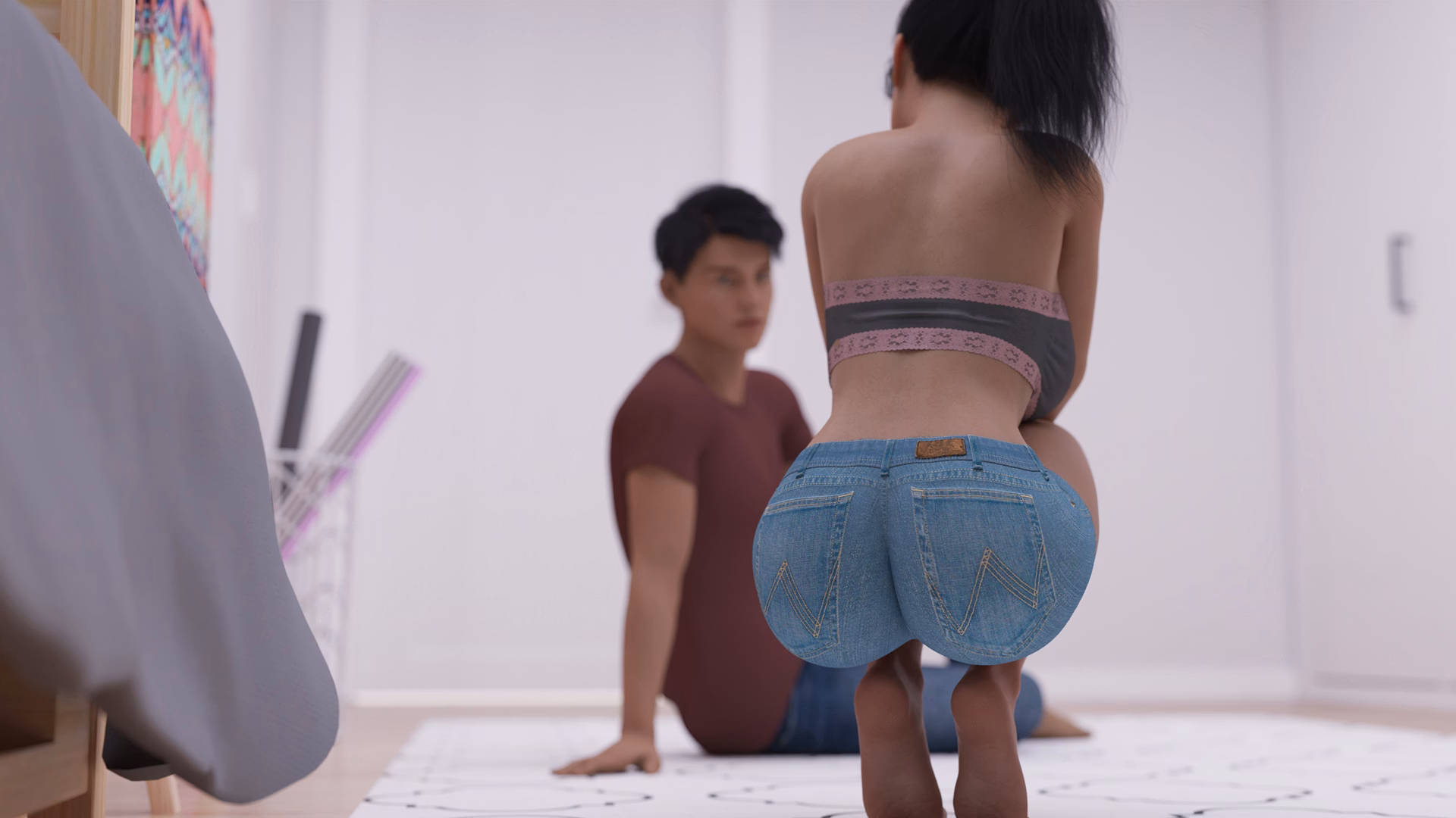甜蜜之家：满屋美女的诱惑（Home Sweet）v0.1 精翻汉化 游戏截图 7
