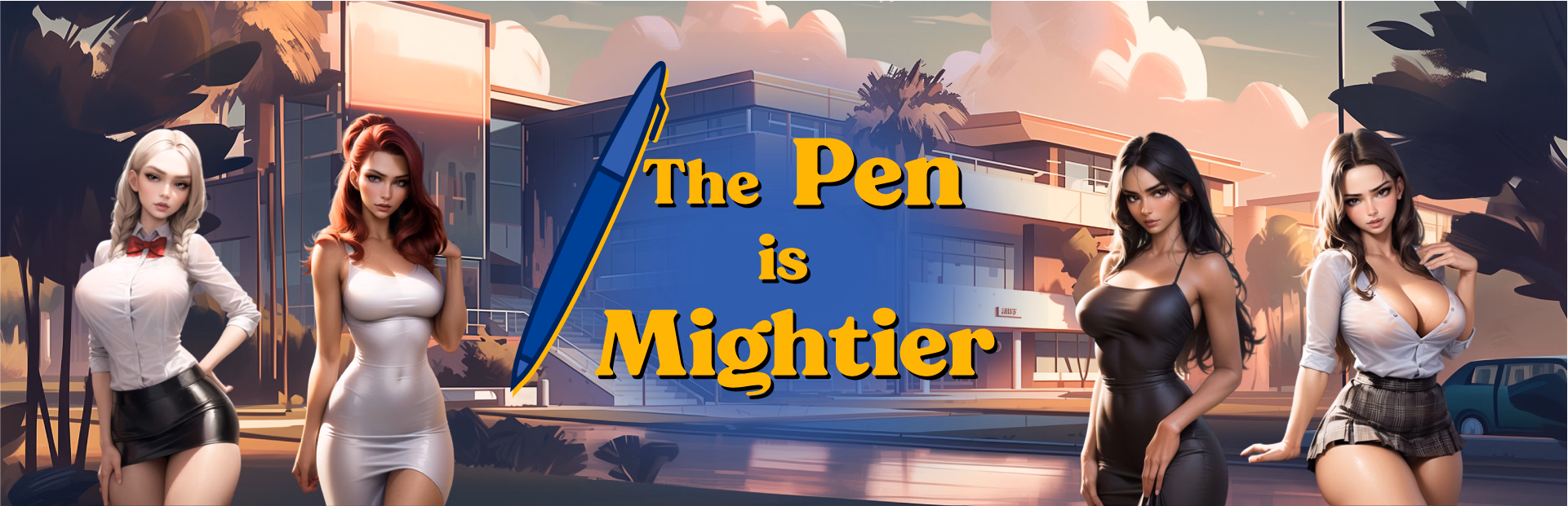 笔锋之下:肉体掌控(The Pen is Mightier)EP1 Part1 精翻汉化 游戏截图 1