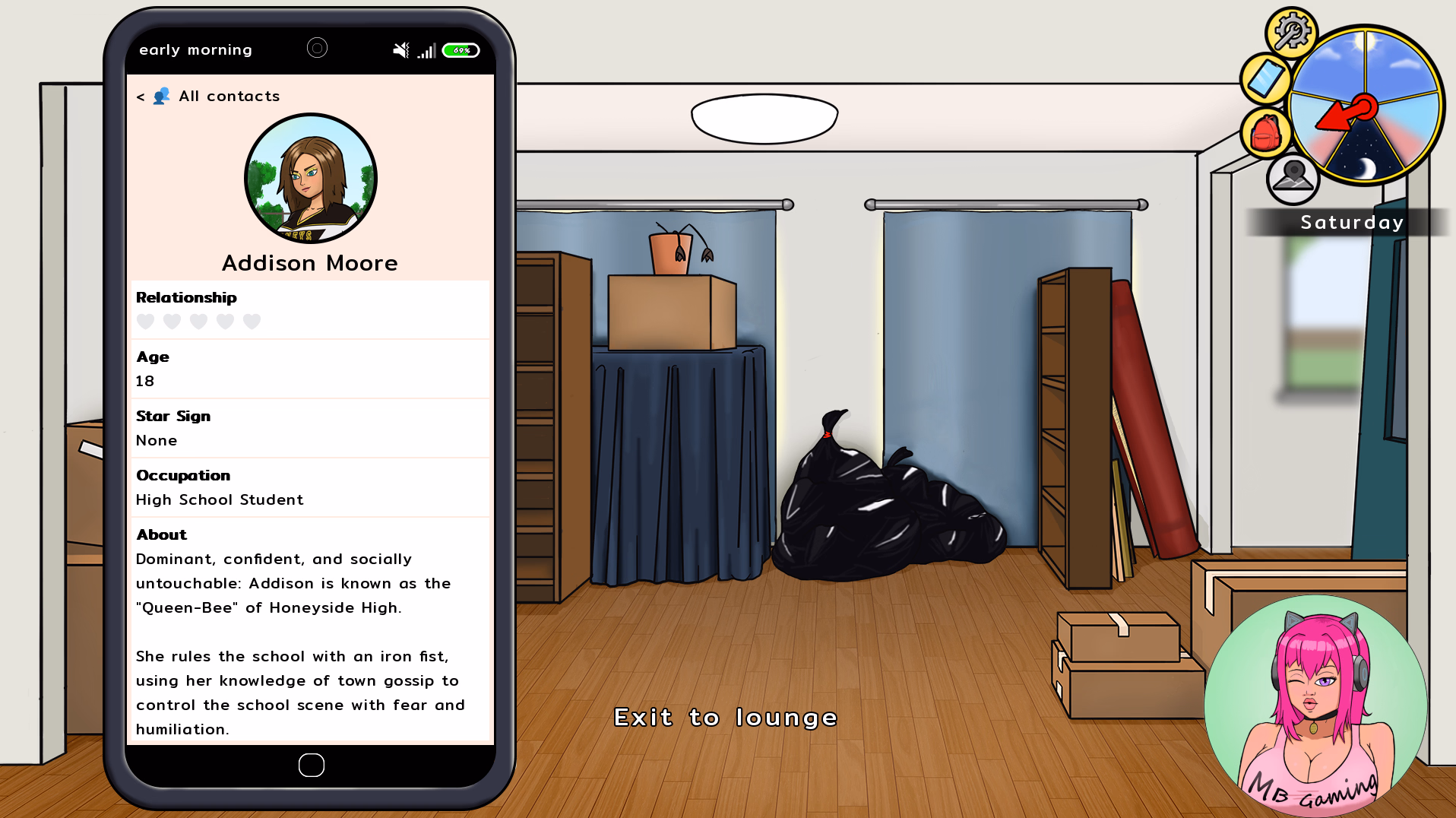蜜流高校：海滨小镇的后宫日常（Honeyside Story）v0.0.4 精翻汉化 游戏截图 6