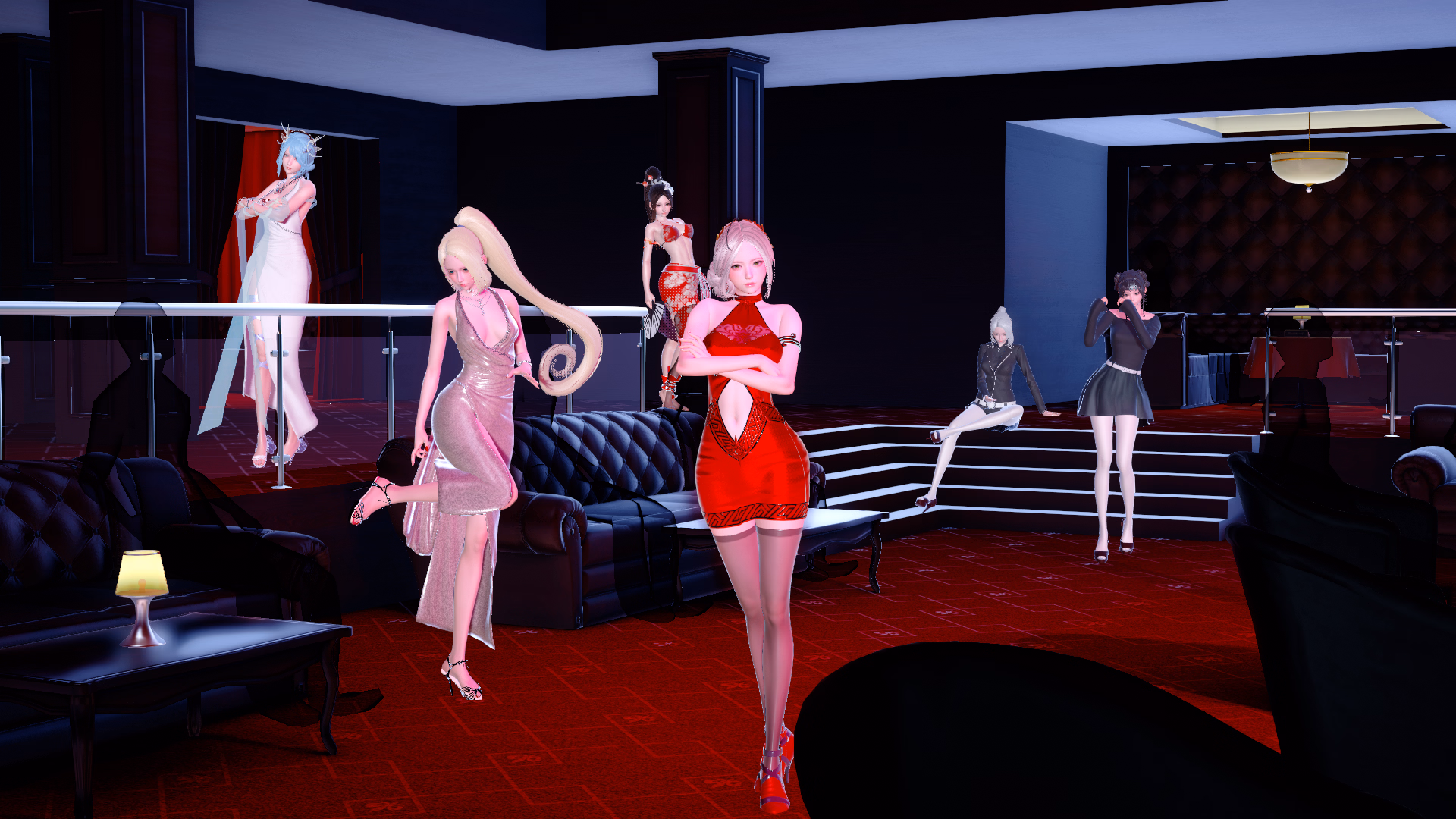 月亮俱乐部：处男的肉欲幻梦（The Moon Club）v0.3.1 部分汉化 游戏截图 1