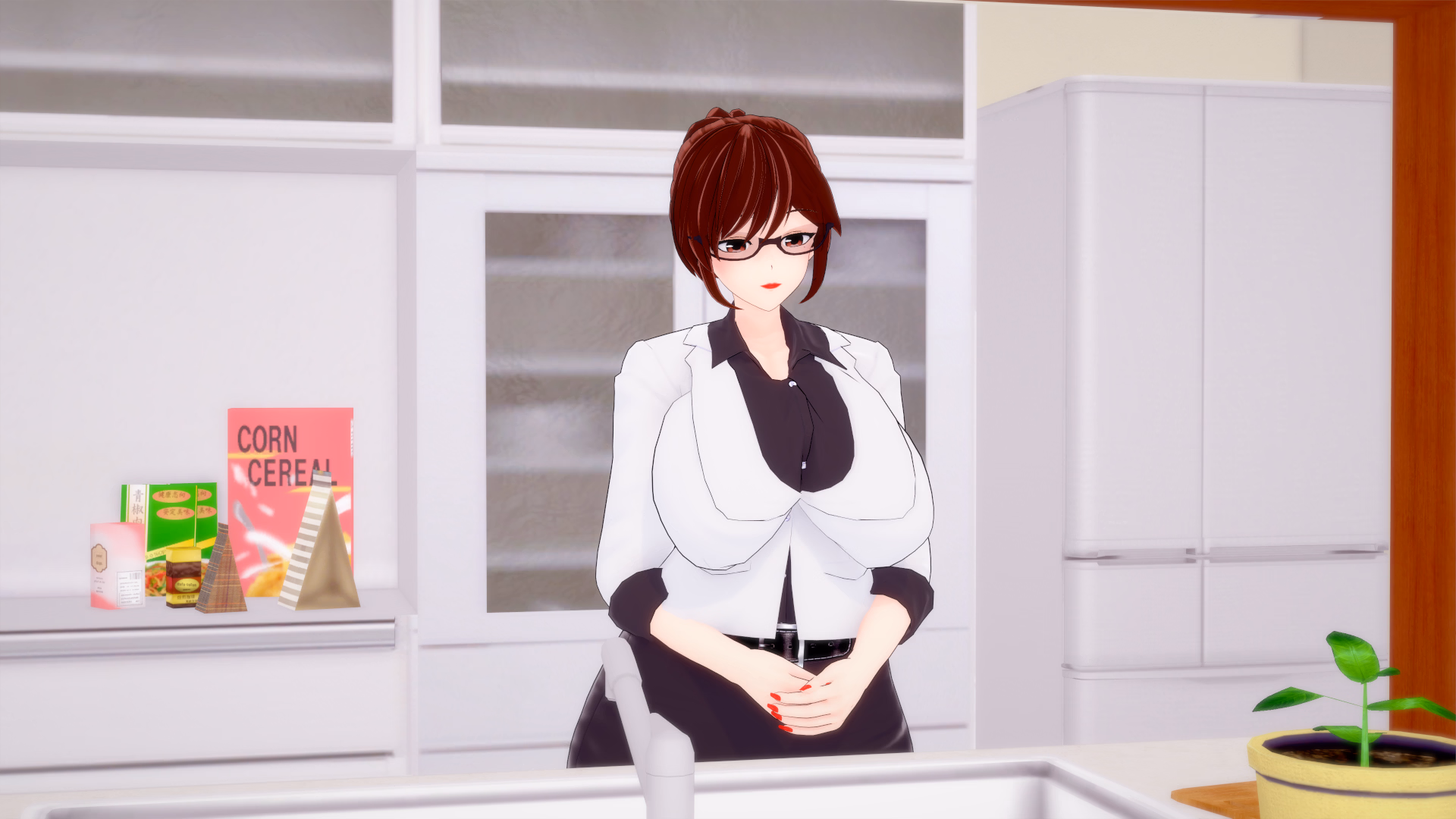 扶她欲望：家乡的黑暗秘密（Futa Desire）v1.0 精翻汉化 游戏截图 3