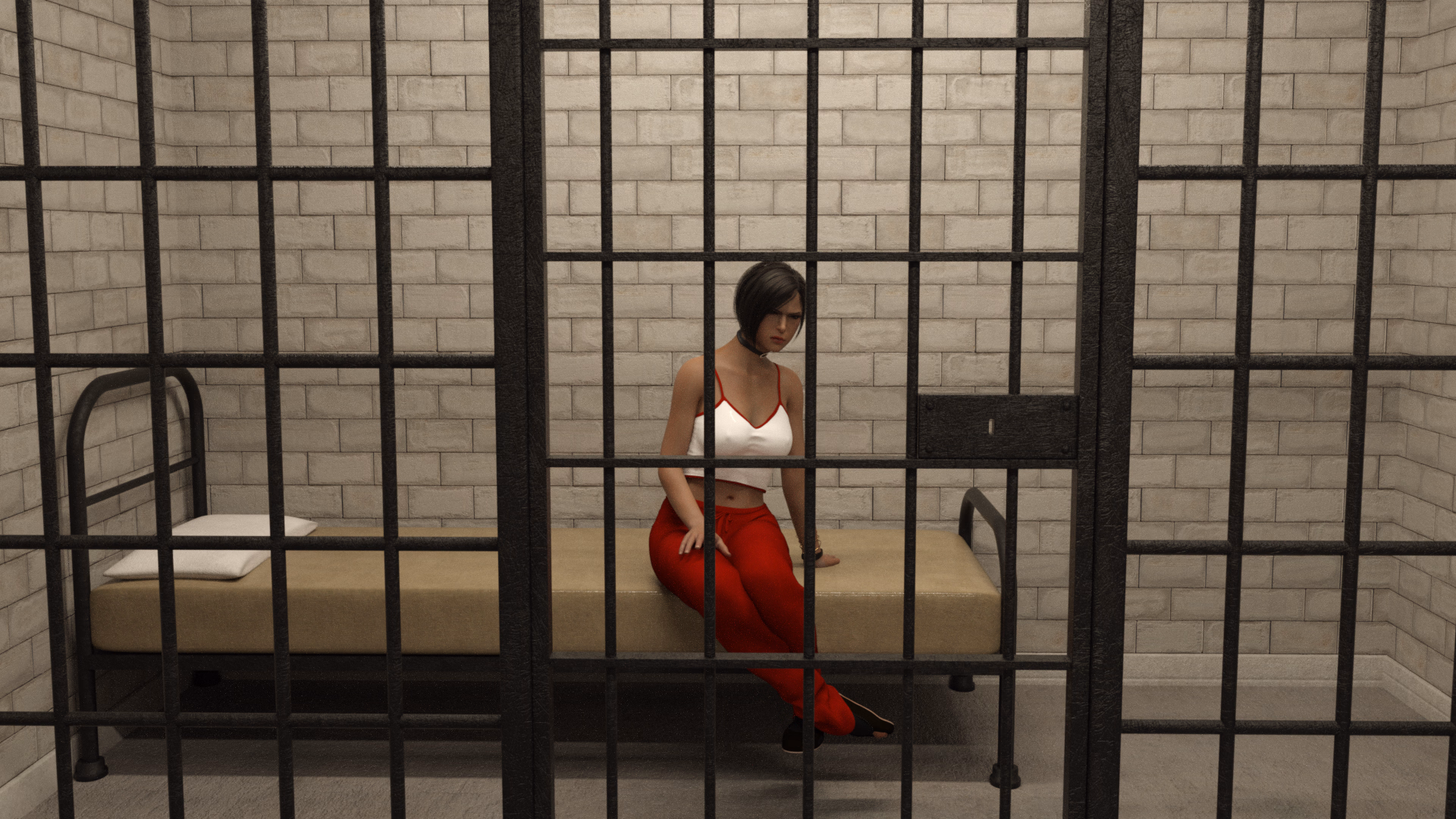 四号居民：BDSM调教预告（Resident Four）v0.5 精翻汉化 游戏截图 3