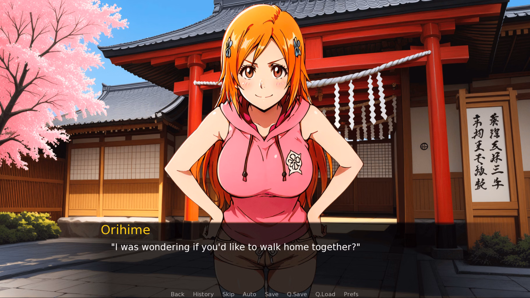 露琪亚同居生活：死神后宫调教（Life with Rukia）v0.1.1 Public 精翻汉化 游戏截图 3