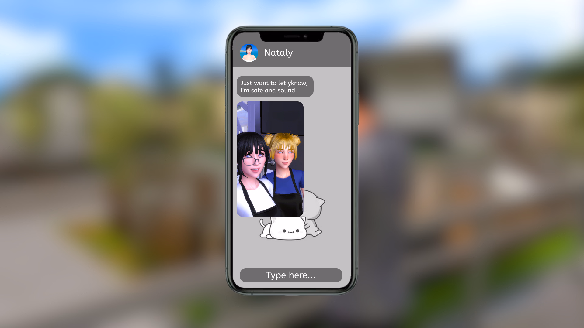 娜塔莉的路线：同居生活（Nataly's Route）v0.2 精翻汉化 游戏截图 4