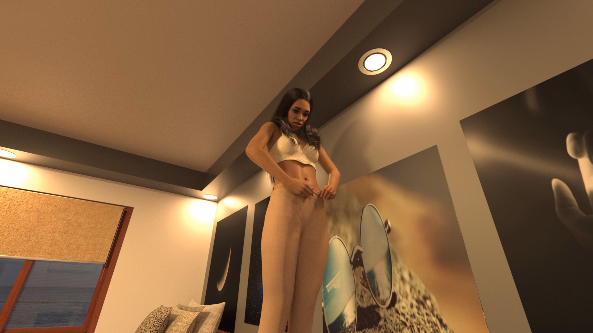 停不下来的安妮:堕落前女友(Can't Stop Annie)v0.1 精翻汉化 游戏截图 5