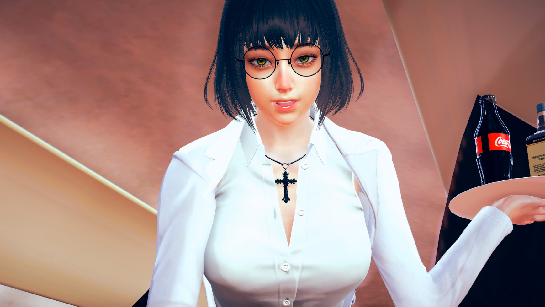 寄宿天堂：异国母女的同居诱惑（Homestay Heaven）v0.2 精翻汉化 游戏截图 4