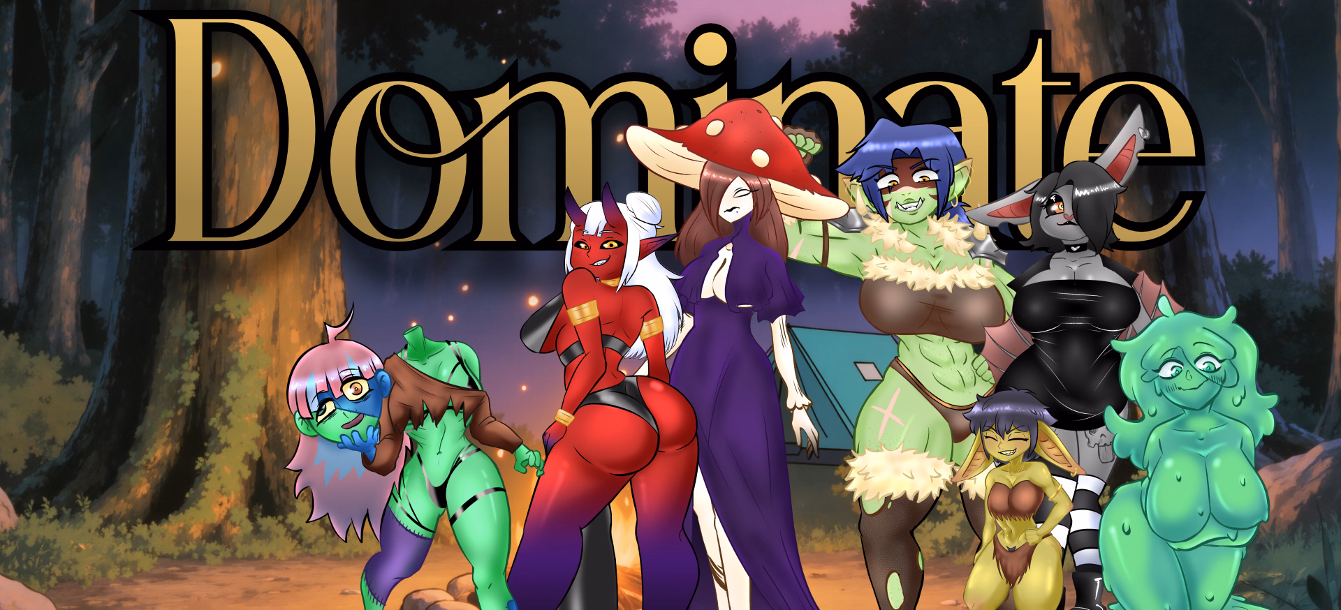 异种支配:征服并诱惑森林魔物娘(Dominate)v0.9.0 精翻汉化 游戏截图 1