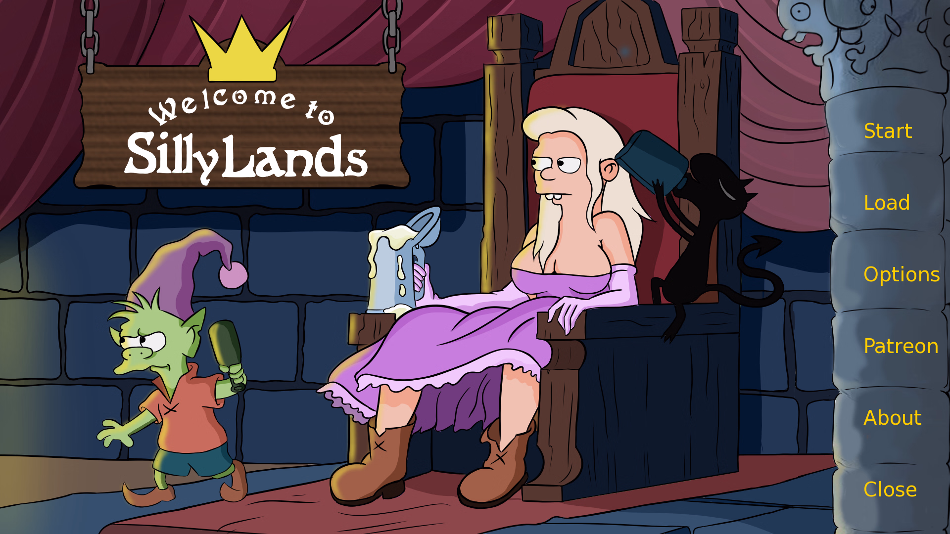 愚蠢大陆：城堡里的荒淫后宫（Silly Lands）v0.1.2 精翻汉化 游戏截图 2