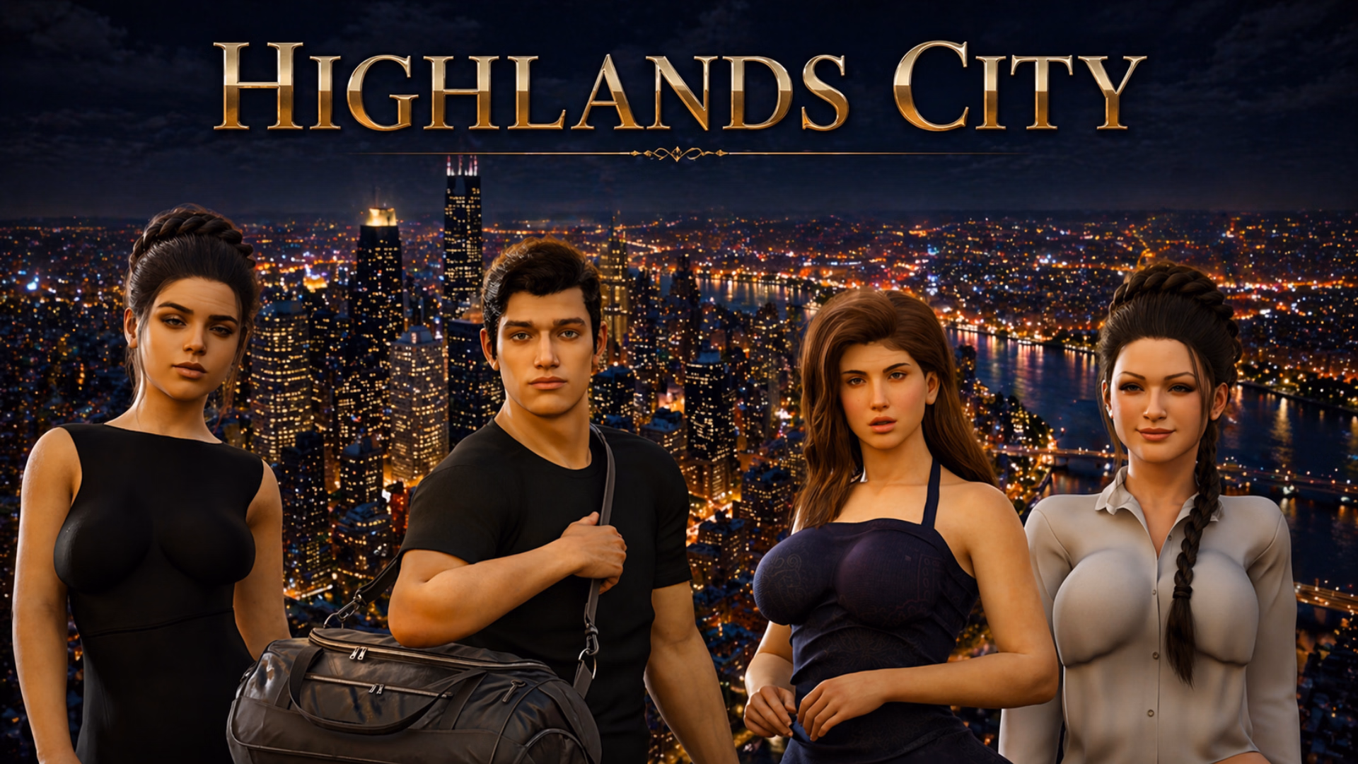 高地城欲海：海伦娜的肉体交易（Highlands City）S1 - Ep.1 Part 1 精翻汉化 游戏截图 1