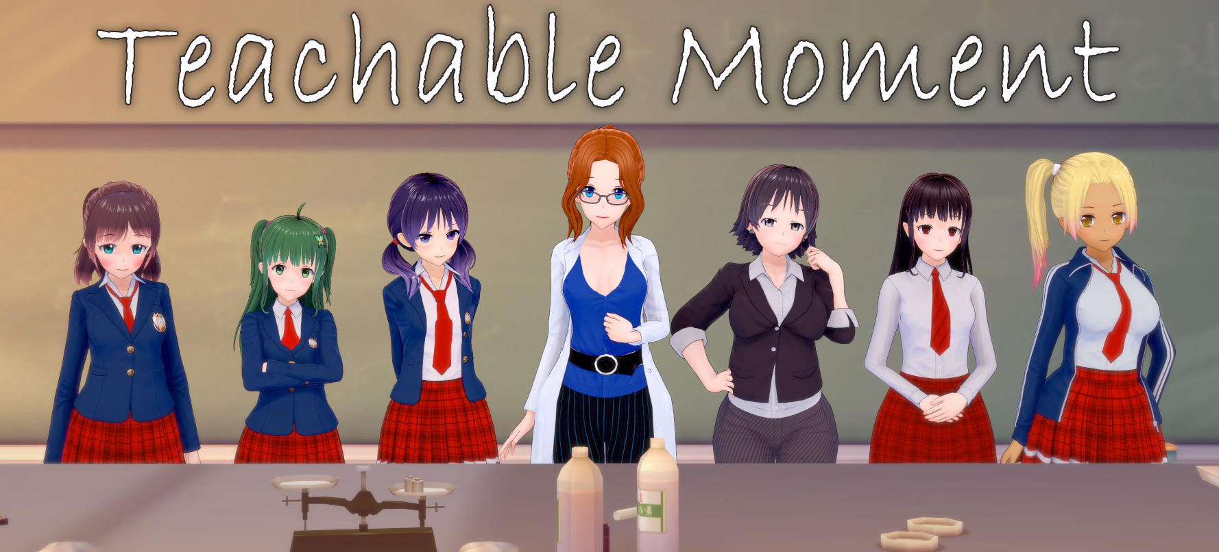 授业时刻:女校后宫艳遇(Teachable Moment)v0.3.2 精翻汉化 游戏截图 1
