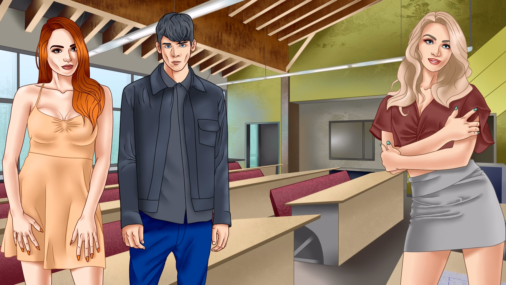 青春校园：放纵的欲望（Student Life）v0.1.5 Beta1 精翻汉化 游戏截图 2
