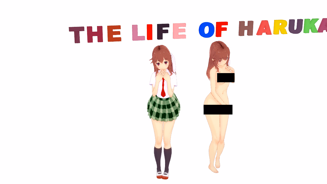 淫乱魔药：大屌萌妹的榨汁日常（The life of Haruka）v0.1 精翻汉化 游戏截图 1