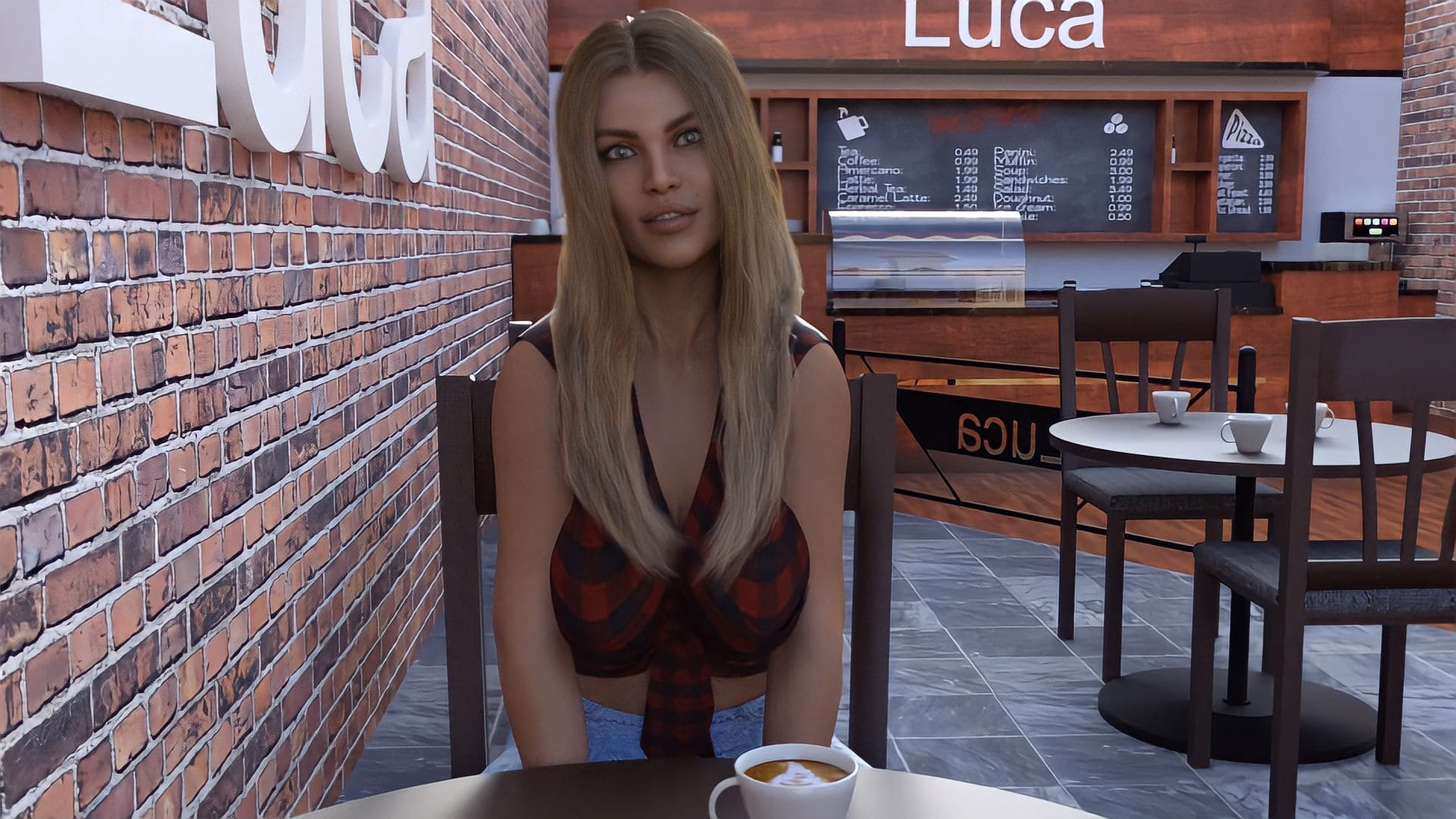 扶他约会模拟器:带把辣妹的诱惑(Futa Dating Simulator)v0.14 精翻汉化 游戏截图 3