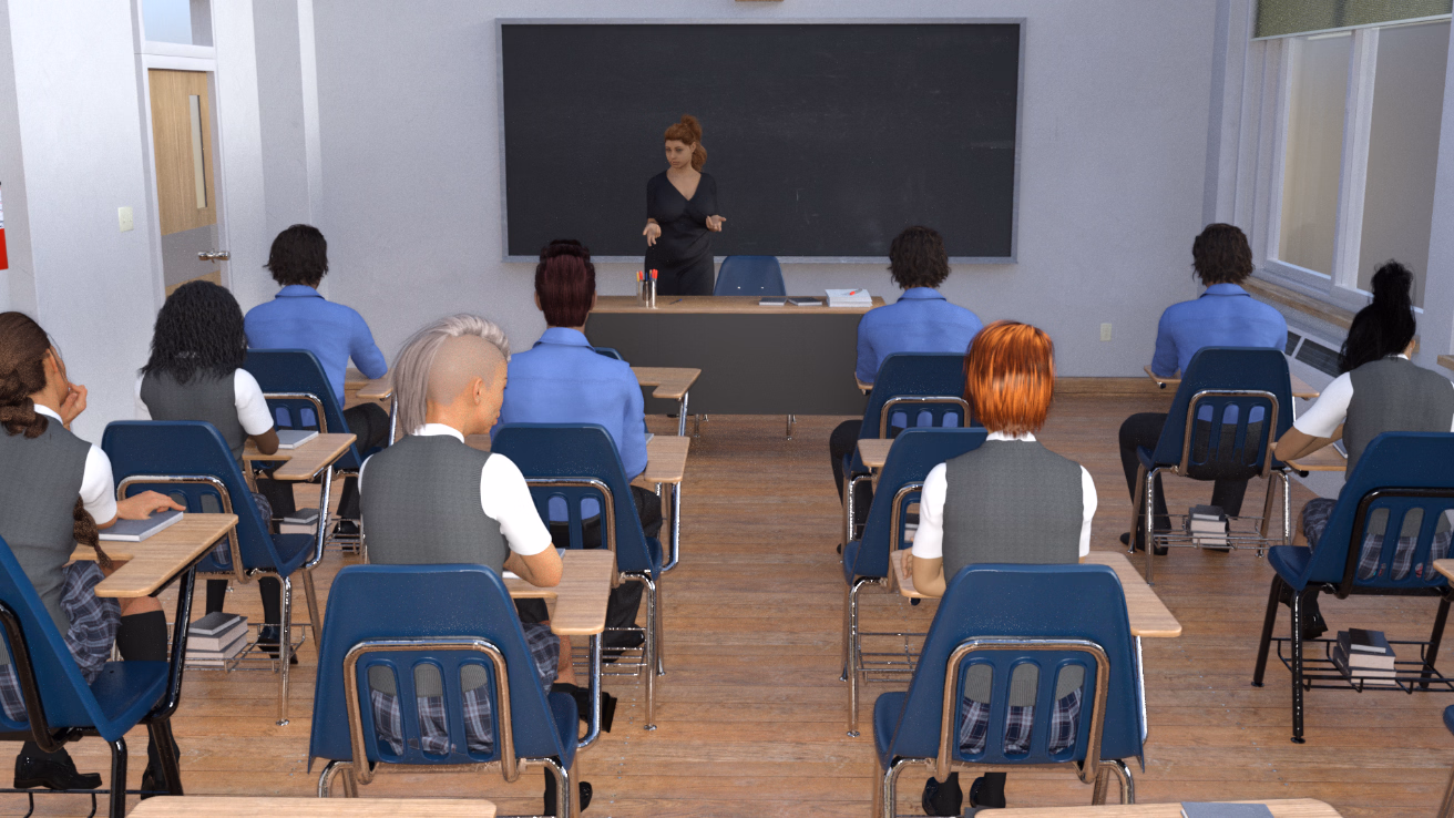 屌丝高潮：霸凌者的性反击（Dweebgasm）v0.02 精翻汉化 游戏截图 6