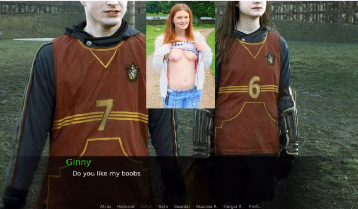 霍格沃茨的荡妇们:魔法堕落(Harry Potter and the Sluts of Hogwarts)v0.61 精翻汉化 游戏截图 5