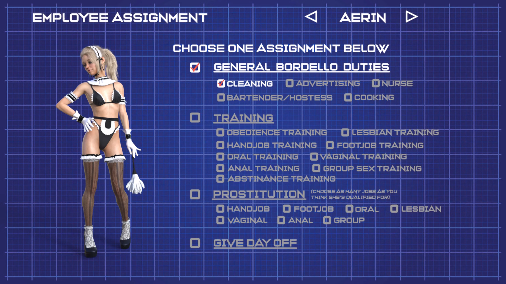 星界妓院：异种风俗店（Astral Bordello）v0.01a 精翻汉化 游戏截图 4