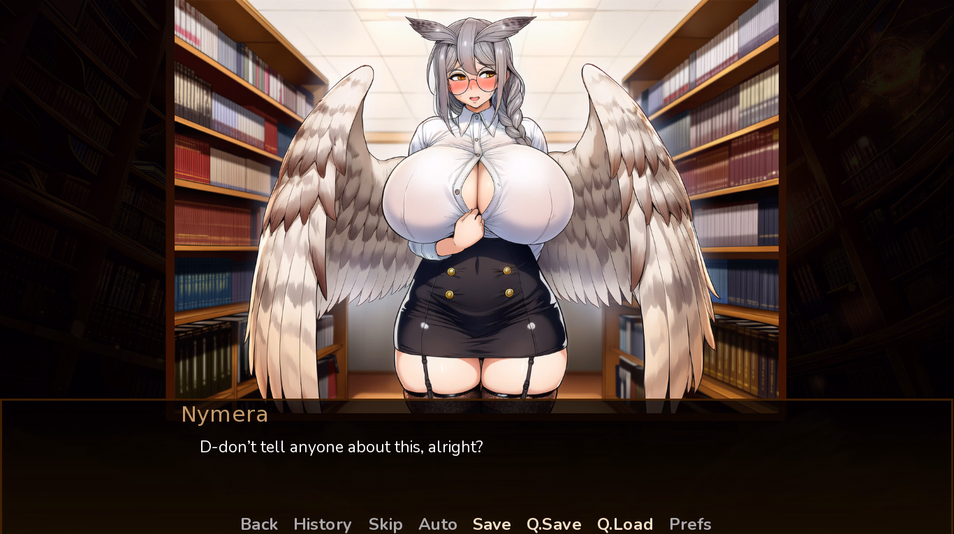 迷情图书馆：后宫与绿帽的交织（Library Desires）v0.01 精翻汉化 游戏截图 4