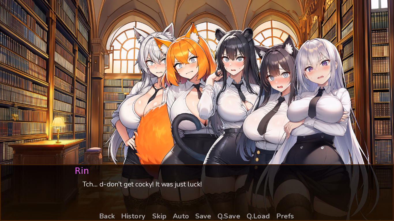 迷情图书馆：后宫与绿帽的交织（Library Desires）v0.01 精翻汉化 游戏截图 6
