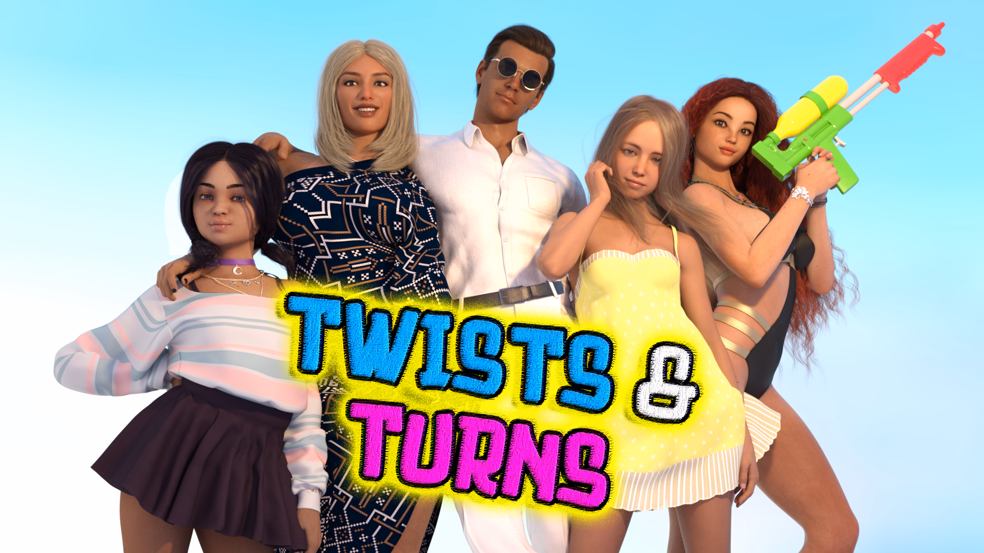 欲乱星途:父女的禁忌之恋(Twists & Turns)v0.1 精翻汉化 游戏截图 1