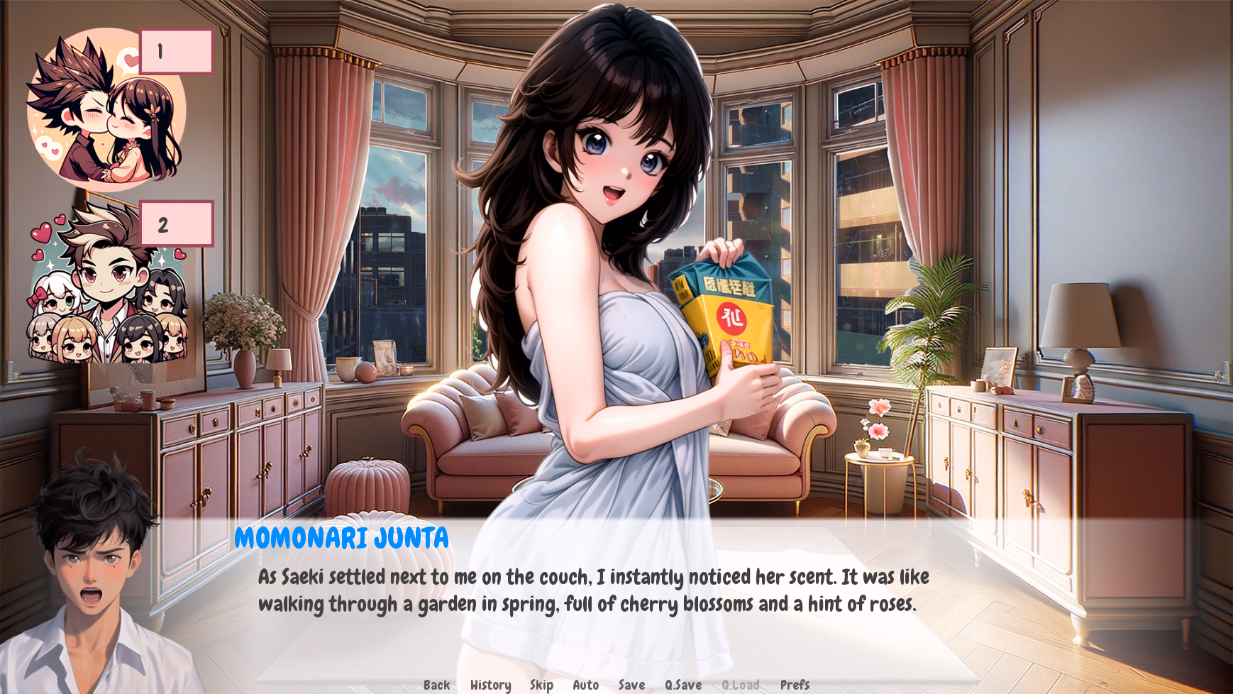 虚拟女友VN:经典恋爱模拟(Simgirls VN)Demo 精翻汉化 游戏截图 5