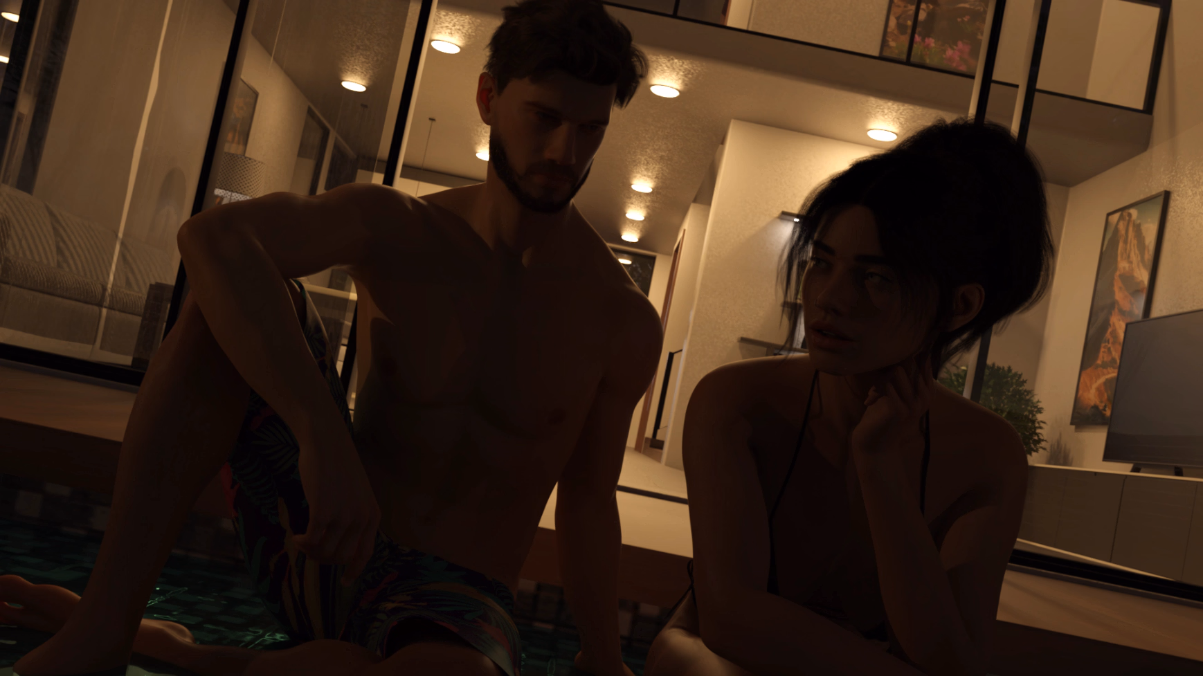 她的雨后：丧母青年的情欲漂流（Rain After Her）v0.1 精翻汉化 游戏截图 6