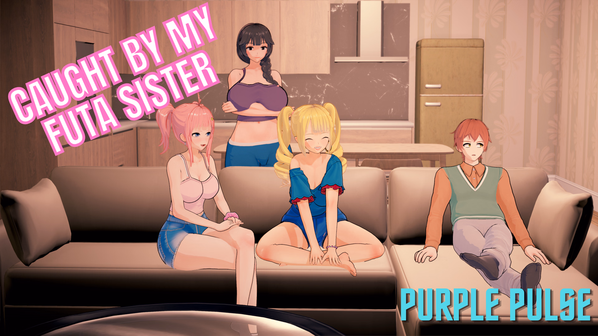 落入魔爪：被扶她姐姐榨干（Caught By My Futa Sister）v1.0 精翻汉化 游戏截图 1