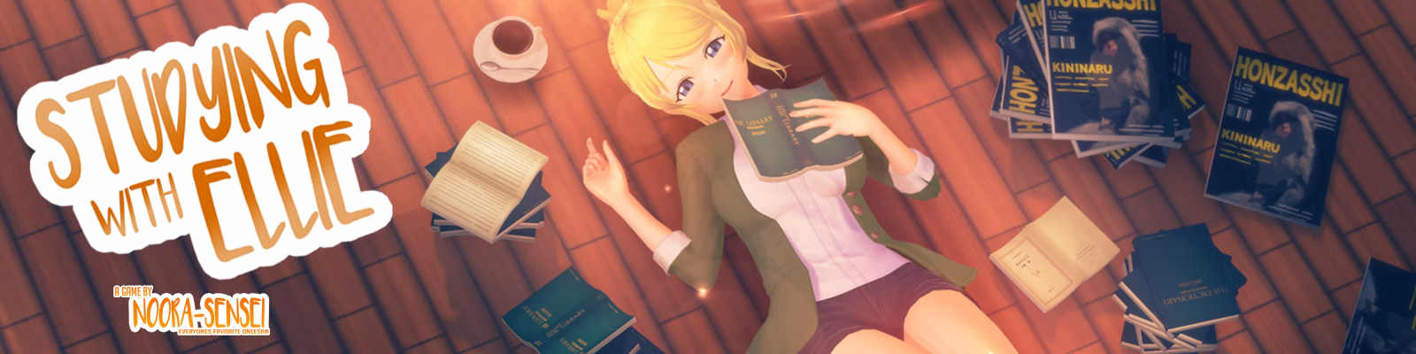 课后辅导：与艾莉的私密补习（Studying with Ellie）Pre-Alpha 精翻汉化 游戏截图 1