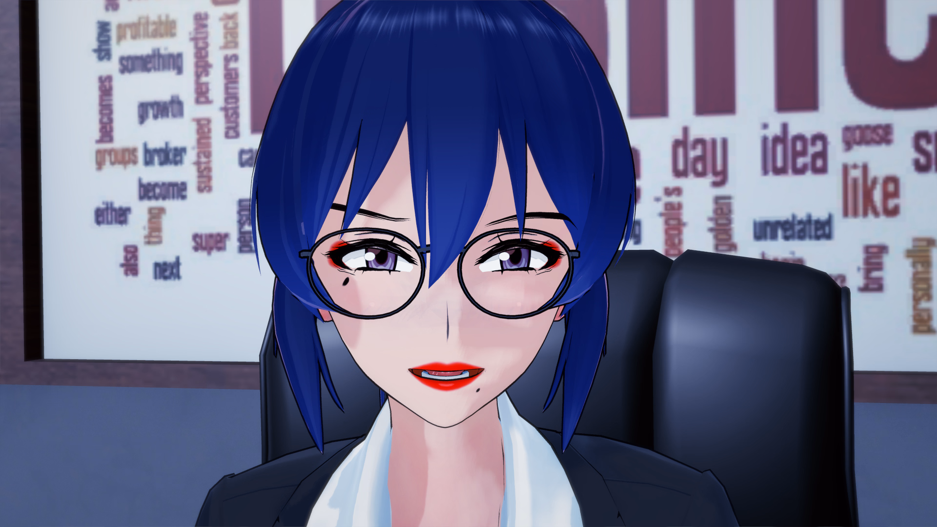 扶她女上司的救赎：职场肉偿（Saved By My Futa Boss）v1.0 精翻汉化 游戏截图 5