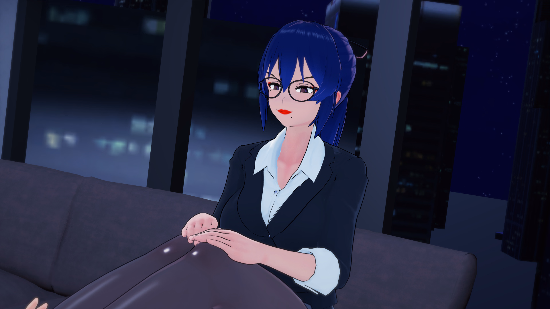扶她女上司的救赎：职场肉偿（Saved By My Futa Boss）v1.0 精翻汉化 游戏截图 6