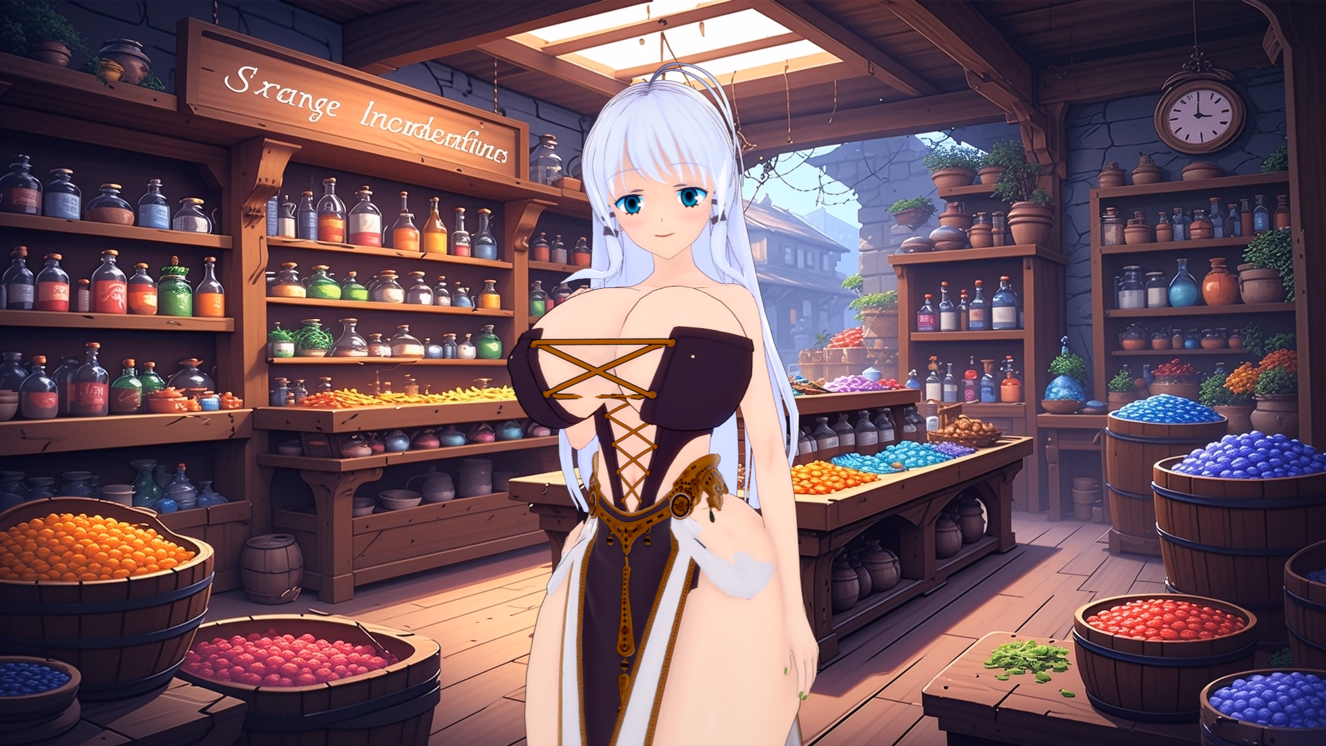 孕育丰满:清纯女大学生的肉体膨胀改造(Brewing Curves)v0.1.2 精翻汉化 游戏截图 3